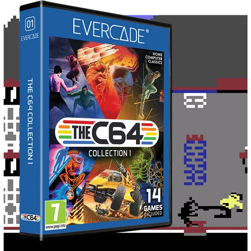 Evercade C1, The C64 Collection 1, 14v1, Retro, Multi Game, Herný softvérový balík
