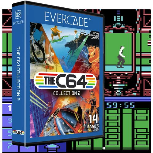 Evercade C2, The C64 Collection 2, 14v1, Retro, Multi Game, Herný softvérový balík