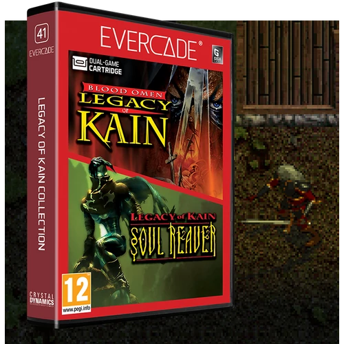 Evercade #41, Blood Omen: Legacy of Kain, 2in1, Retro, Multi Game, Játékszoftver csomag