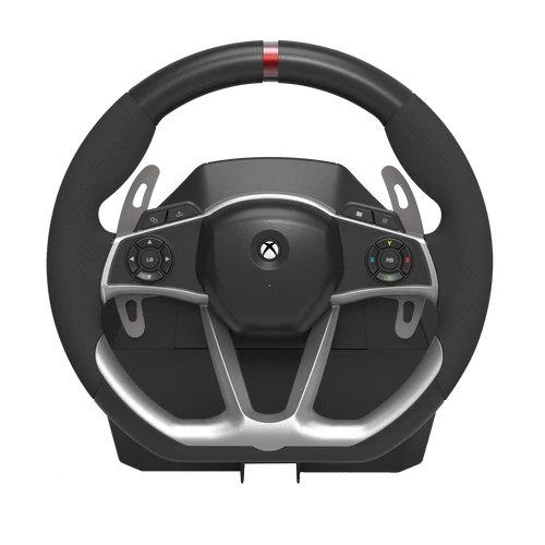 Set de volan, Hori Force Feedback Racing Wheel DLX, Xbox Series X|S, Xbox One, Negru