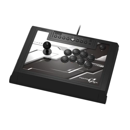 Hori Fighting Stick Alpha, Xbox Series X|S, Xbox One, PC, Arcade, čierny, káblový ovládač