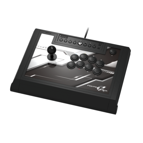 Hori Fighting Stick Alpha, Xbox Series X|S, Xbox One, PC, Arcade, Fekete, Vezetékes kontroller