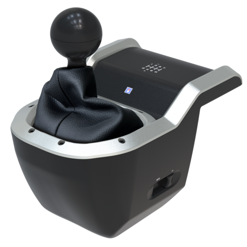 Hori Racing Shifter, 7 sebességes, 2 váltási mód, PC, USB, Fekete, Vezetékes sebességváltó