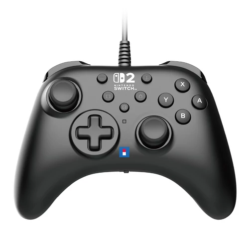 Hori Horipad Turbo, Nintendo Switch 2, Official, Programabil, USB, Negru, Controler cu fir