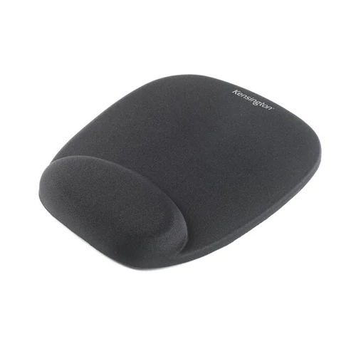 Kensington K62384, Ergonomic Comfort, Szivacsos, Fekete, Egéralátét csuklótámasszal