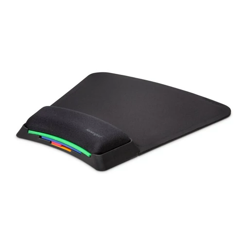 Kensington K55793 SmartFit, 210x25x290 mm, gélová výplň, nastaviteľná, čierna, podložka pod myš s podporou zápästia