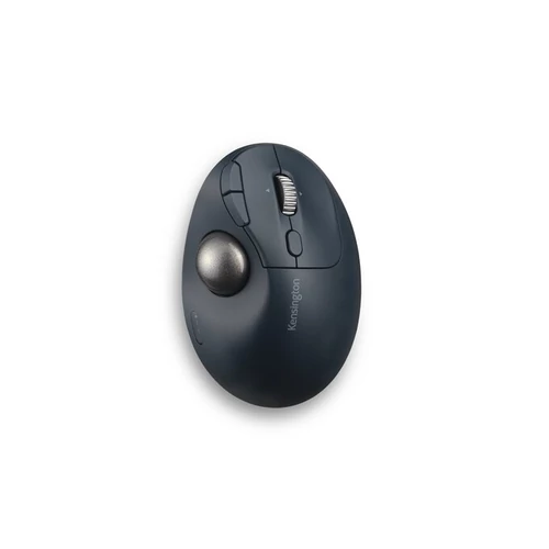 Kensington TB550 Pro Fit Ergo, 1600 DPI, RF + Bluetooth, Ergonomická, pravoruká, bezdrôtová, Trackball myš