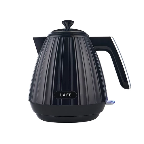 LaFe Modern, 2200W, 1,7L, ovládanie STRIX, 360°, Plast, Čierna, Rýchlovarná kanvica