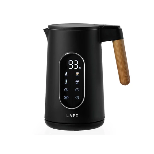 LaFe KettleX Pro, 2200 W, 1,7 l, dvojitá stena, regulácia teploty, nehrdzavejúca oceľ, akumulátorová, rýchlovarná kanvica