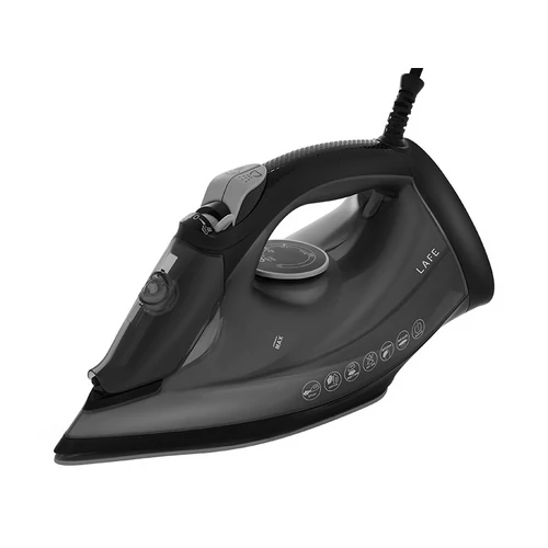Lafe GlidePro, 2600 W, 600 ml, 10-25 g/m, keramická žehliaca plocha odolná proti poškriabaniu, naparovacia žehlička