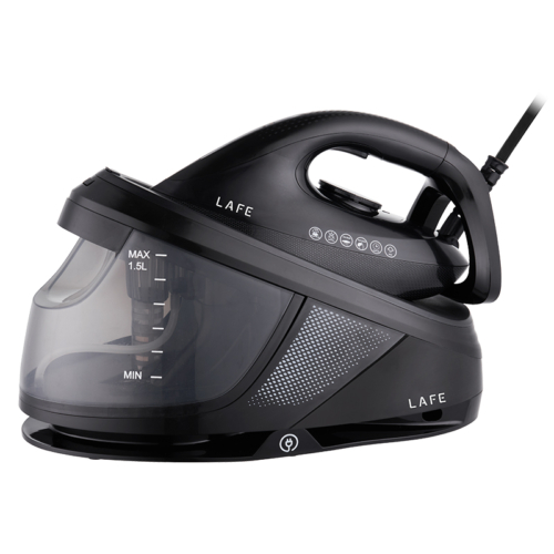 LaFe Power Steam, 3100 W, 1,5 liter, Gőzlőlés, Vízkőoldó rendszer, Kerámia vasalótalp, Gőzvasaló állomás