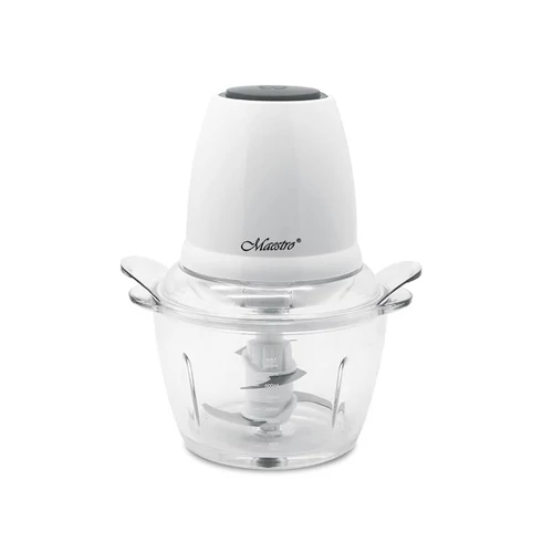 Maestro MR-581, 300 W, 800 ml, Čepeľ z nehrdzavejúcej ocele, Sklenená misa, Sekáčik na potraviny