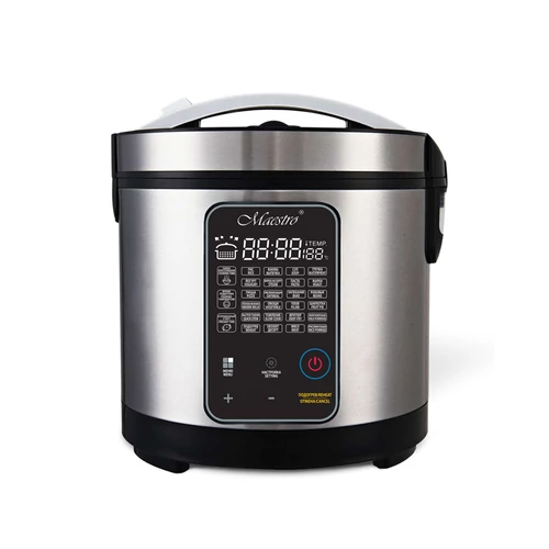 Maestro MR-795, 700 W, 5 l, 26 program, Érintésvezérlő, Rozsdamentes acél, Multifunkciós főzőedény