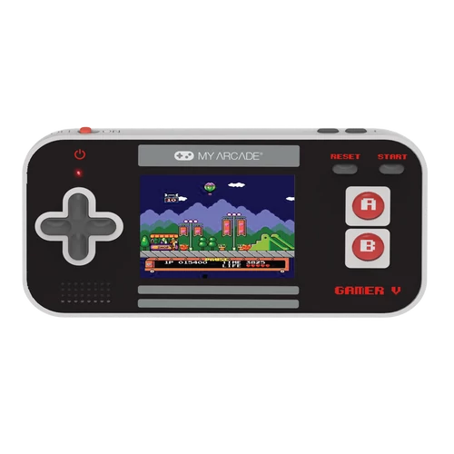 My Arcade Gamer V Classic, 2,5", 220in1, Retro, Fekete-Piros, Hordozható játékkonzol