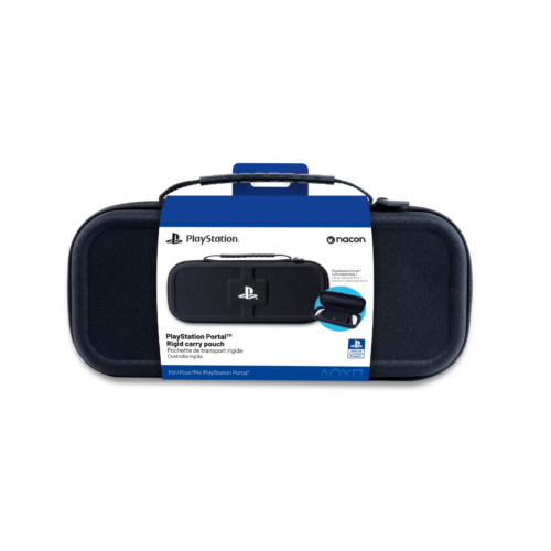 Nacon Rigid Carry Pouch, PlayStation Portal, Official, Fekete, Konzol védőtok