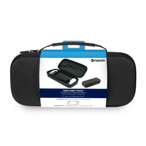 Nacon Rigid Carry Pouch, PlayStation Portal, Fekete, Konzol védőtok