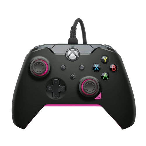 Controller cu fir PDP Xbox Series X|S, Xbox One, PC 3,5 mm audio Fuse Negru