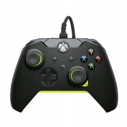 Controller cu fir PDP Xbox Series X|S, Xbox One, PC 3,5 mm audio Electric Negru