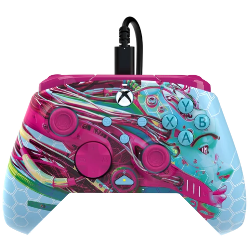 PDP Rematch Glow, Advanced, Xbox Series X|S, Xbox One, PC, Android Dreams, Drátový ovladač