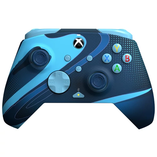 PDP Rematch Glow, Advanced, Xbox Series X|S, Xbox One, PC, Blue Tide, Glow in the Dark, káblový ovládač
