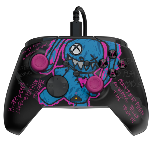 PDP Rematch Glow, Xbox Series X|S, Xbox One, PC, Call of Duty: Mister Peeks, Glow in the Dark, Vezetékes kontroller