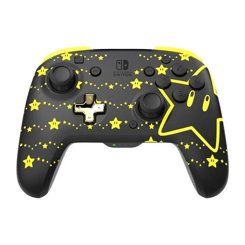 PDP Rematch Glow, Nintendo Switch/Switch 2, Super Stars, Glow in the Dark, Vezeték nélküli kontroller