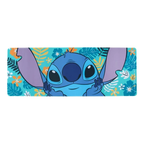 Podložka na stôl Paladone, Disney: Stitch™, 80 x 30 cm, látka, protišmyková, podložka pod klávesnicu a myš