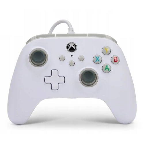 PowerA káblový, Xbox Series X|S, Xbox One, PC, biely, káblový ovládač