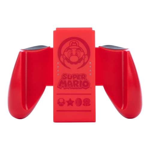 PowerA Comfort Grip, Nintendo Switch, Mario: Super Mario Red, mâner pentru controler Joy-Con