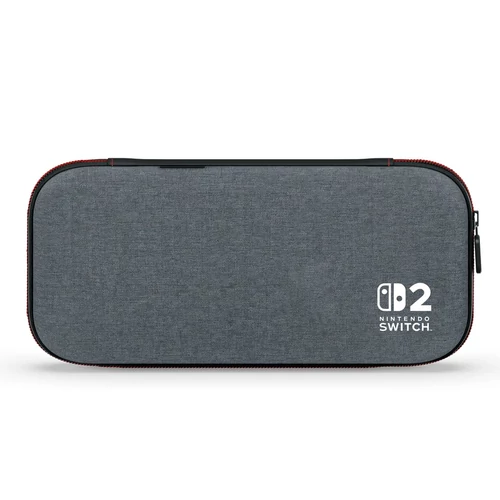 PowerA Protection Case, Nintendo Switch 2, Official, Suport integrat, Gri închis, Carcasă de protecție pentru consolă