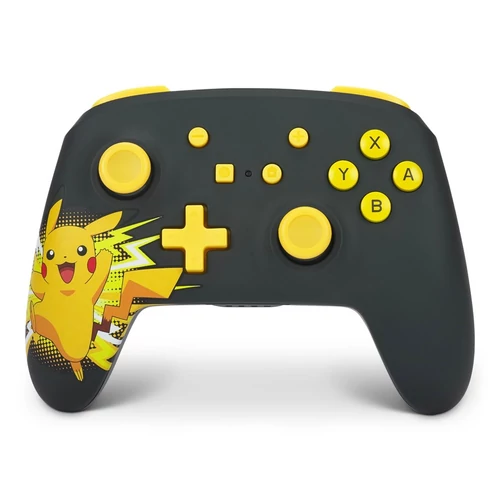 Controller fara fir, PowerA Wireless, Nintendo Switch/Lite/OLED, Pikachu Ecstatic