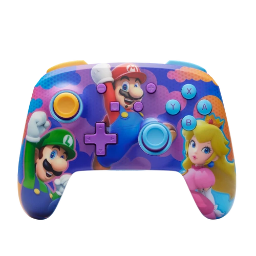 PowerA Enhanced Wireless, Nintendo Switch/Lite/OLED, Mario: Color Splash Heroes, bezdrôtový ovládač