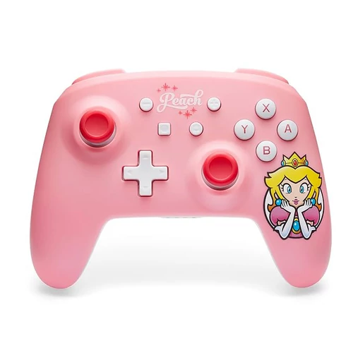 PowerA Wireless, Nintendo Switch/Lite/OLED, Princess Peach Pink, Vezeték nélküli kontroller