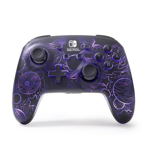 PowerA Enhanced Lumectra, Nintendo Switch/Switch 2, Galactic Vortex, Vezeték nélküli kontroller