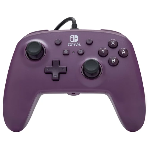PowerA Enhanced Wired, Nintendo Switch/Switch 2, Official, Galaxy Purple, Vezetékes kontroller