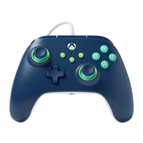PowerA Wired, Xbox Series X|S, Xbox One, PC, Mariner Blue, Wired Controller