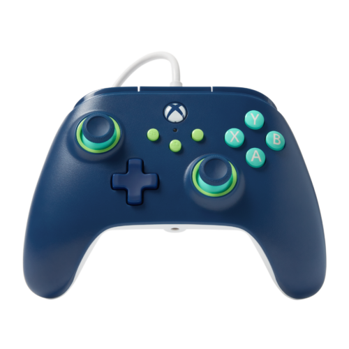 PowerA Wired, Xbox Series X|S, Xbox One, PC, Mariner Blue, Vezetékes kontroller
