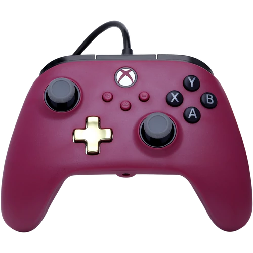 PowerA Advantage+, Xbox Series X|S, Xbox One, PC, Twist Thumbstick, Hall Effect, Ruby, káblový ovládač