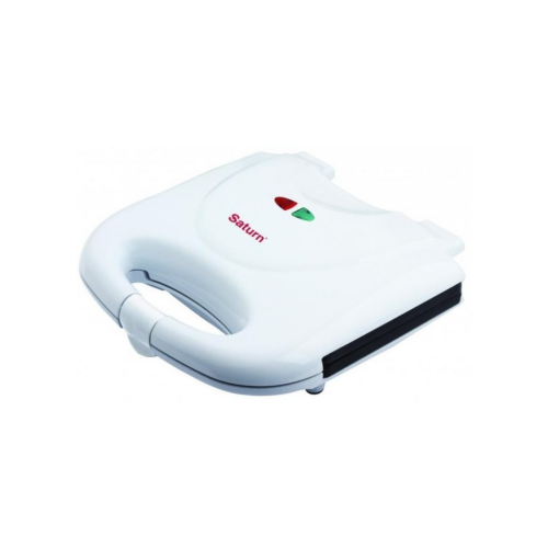 Saturn ST-EC1082, 750W, 4 szeletes, Tapadásmentes, Fehér, Szendvicssütő