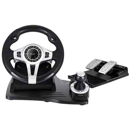 Volan Tracer Roadster 4in1 PC | PS3 | PS4 | Xbox One Negru-Argint