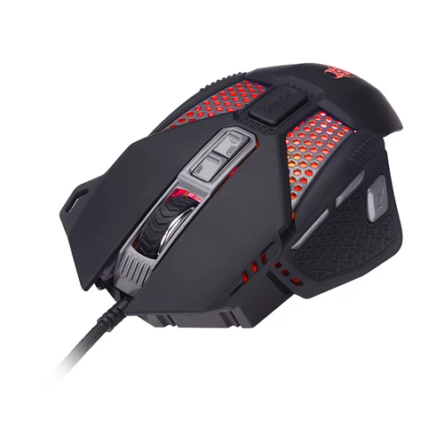 Mouse cu fir Tracer GameZone Scarab USB LED Negru
