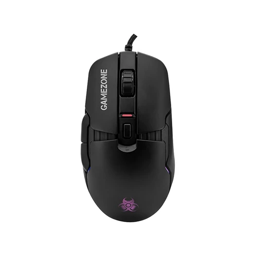 Tracer Master, GameZone, 12000 DPI, iluminare RGB, PixArt optic, USB, Negru, Mouse cu fir