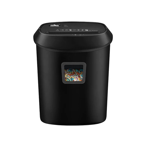 Tracer FileCrusher, 25 liter, 12 lap, 4x40 mm, P-4, CD/DVD, Hitelkártya, Fekete, Iratmegsemmisítő