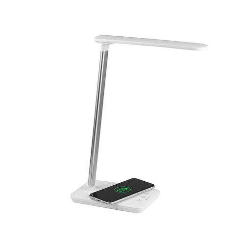 Tracer LUNA, 20W, 230 lm, 3000-6500 K, Stmievateľné, Zabudovaná mobilná nabíjačka, Biela, LED stolná lampa