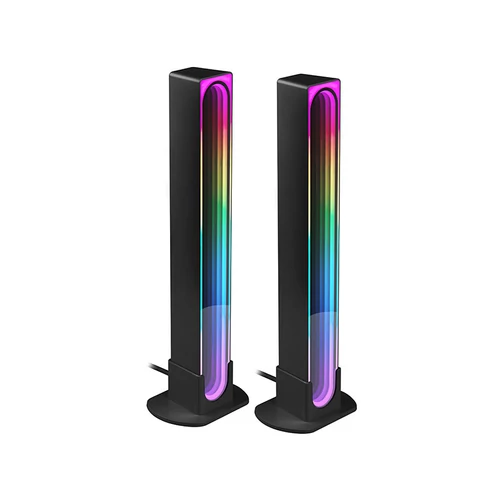 Tracer Ambience, Smart Vibe, 5 W, Wi-Fi, Bluetooth 5.0, RGB világítás, Fekete, Gamer, Asztali lámpa szett