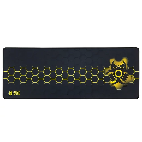 Tracer HEXY2, GameZone, 800 x 300 mm, Țesătură texturată, anti-alunecare, negru, tastatură și mouse pad