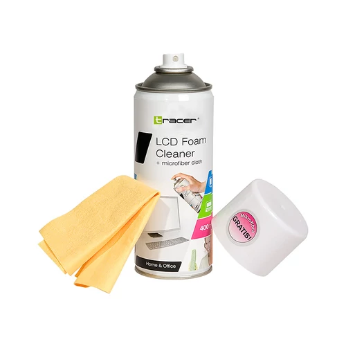Tracer Foam Cleaner, 400 ml, čistiaca pena + handrička z mikrovlákna