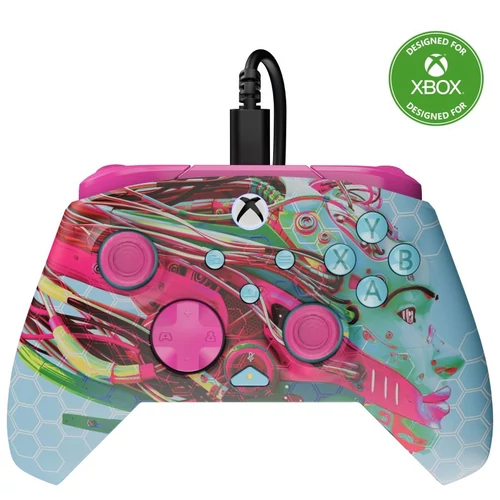 Turtle Beach Rematch Glow, Xbox Series X|S, Xbox One, PC, Hall Effect, Android Dreams, Vezetékes kontroller