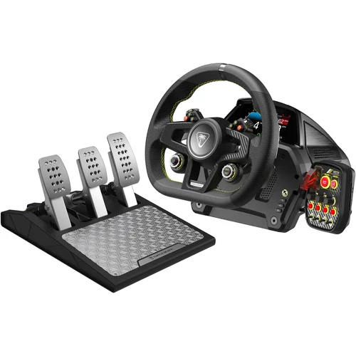 Turtle Beach VelocityOne Race Direct Drive, Xbox Series X|S, Xbox One, PC, Fekete, Kormány szett