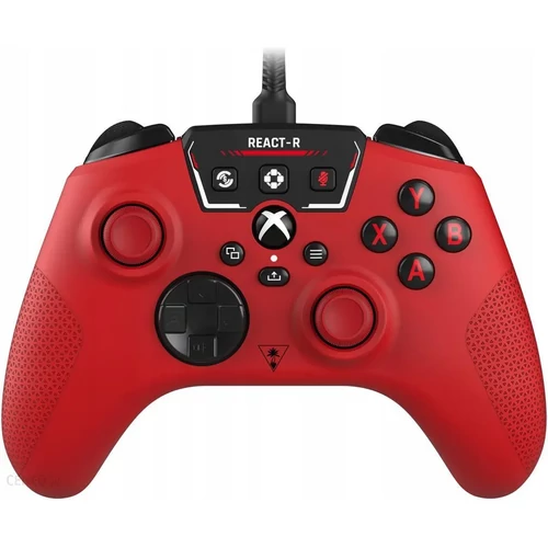 Turtle Beach React-R, Xbox Series X|S, Xbox One, PC, Red, káblový ovládač